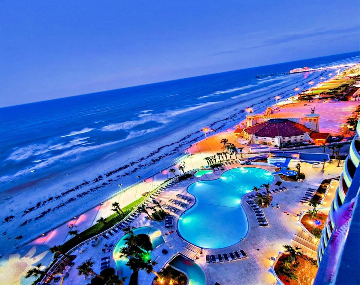 2 Bedroom Direct Oceanfront Wyndham Ocean Walk Daytona Beach 2226-0 Eksteriør billede