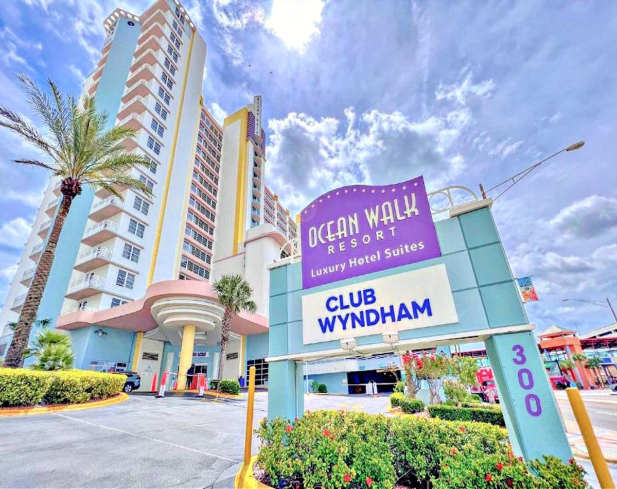 2 Bedroom Direct Oceanfront Wyndham Ocean Walk Daytona Beach 2226-0 Eksteriør billede